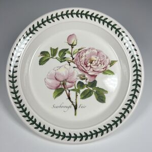 Portmeirion Retired 2005-2017 Botanic Roses 8.5" 'Scarborough Fair' Salad Plate